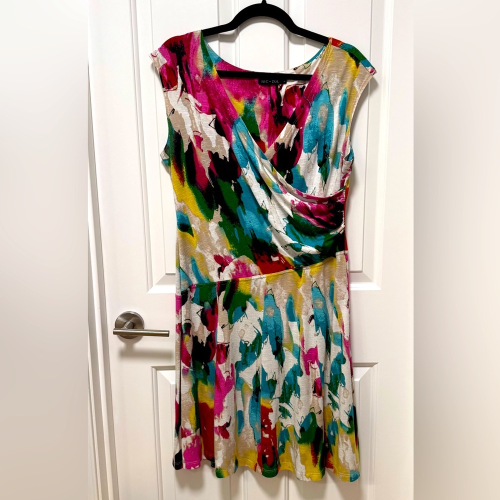 Nic + Zoe Abstract Dress